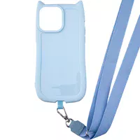 Чехол TPU GETMAN Cat with straps для Apple iPhone 16 Pro (6.3") Blue