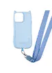 Чохол TPU GETMAN Cat with straps для Apple iPhone 16 Pro (6.3") Blue