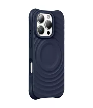 Чехол TPU Orbit with MagSafe для Apple iPhone 16 Pro (6.3") Dark Blue