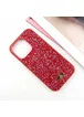 TPU чехол Bling World Rock Diamond для Apple iPhone 16 Pro (6.3") Красный