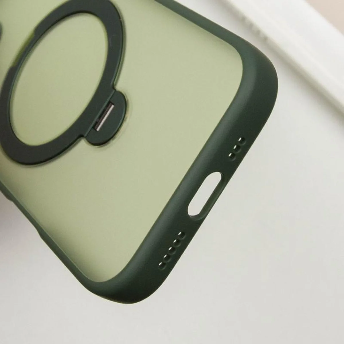 Чохол Ummi Colorful with MagSafe HQ Ring для Apple iPhone 16 Pro (6.3") Green