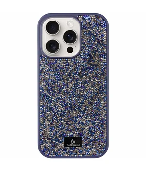 TPU чохол Bling World Rock Diamond для Apple iPhone 16 Pro (6.3") Синій