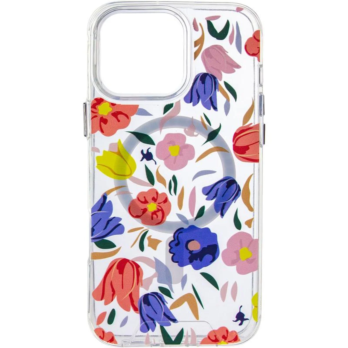 TPU+PC чехол Clear Garden with MagSafe для Apple iPhone 16 Pro (6.3") Tropical Art