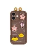 Чехол TPU Toys Case with Ears для Apple iPhone 16 (6.1") Brown