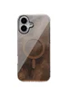 Чохол TPU Shiny Mountain (MagFit) для Apple iPhone 16 (6.1") Chocolate