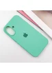 Чохол Silicone Case Full Protective (AA) для Apple iPhone 16 (6.1") Бірюзовий / Marine Green