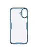 TPU чохол Nillkin Nature Pro Series для Apple iPhone 16 (6.1") Синій (прозорий)