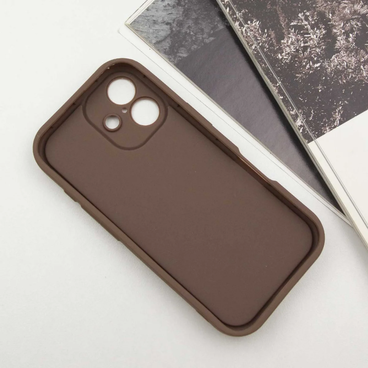 Чехол TPU Toys Case для Apple iPhone 16 (6.1") Brown / Always Happy