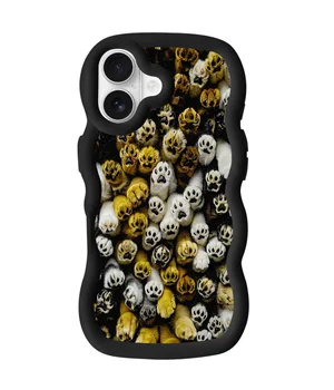 Чехол TPU Cloudy Pictures для Apple iPhone 16 (6.1") Paws