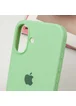 Чехол Silicone Case Full Protective (AA) для Apple iPhone 16 (6.1") Зеленый / Pistachio