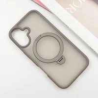 Чехол Ummi Colorful with MagSafe HQ Ring для Apple iPhone 16 (6.1") Grey