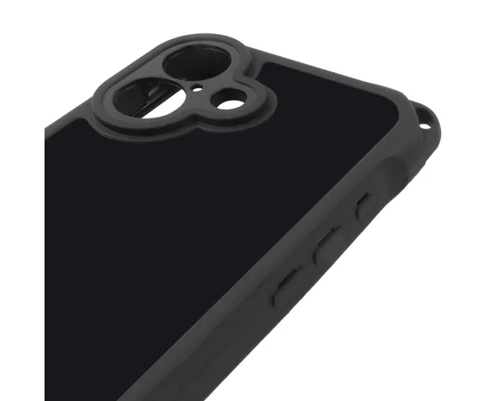 Чехол TPU CrossBody with straps для Apple iPhone 16 (6.1") Black