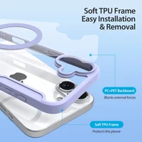 Чехол-книжка Dux Ducis Skin X Pro with MagSafe для Apple iPhone 16 (6.1") Purple