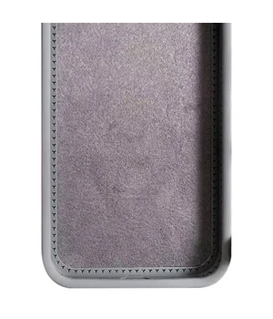 Чехол Silicone Case Full Protective NO LOGO with Ring для Apple iPhone 16 (6.1") Grey