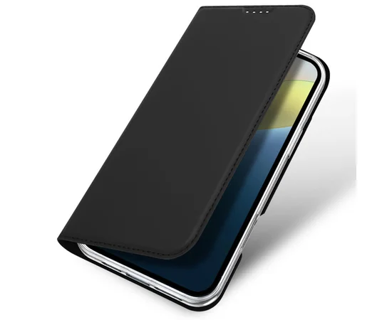 Чохол-книжка Dux Ducis з кишенею для візиток для Apple iPhone 16 (6.1") Чорний