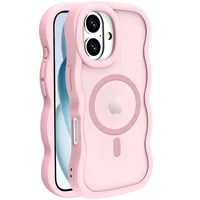 Чохол TPU+PC Undine with MagSafe для Apple iPhone 16 (6.1") Pink