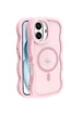 Чехол TPU+PC Undine with MagSafe для Apple iPhone 16 (6.1") Pink