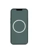 Чехол Silicone case (AAA) with Magsafe and Animation (button) для Apple iPhone 16 (6.1") Lake Green