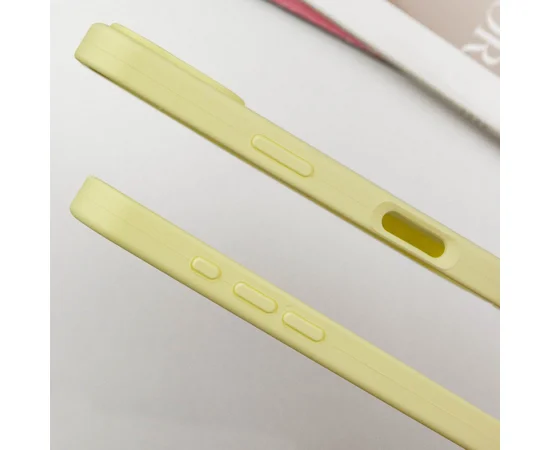 Чохол Silicone Case Full Protective (AA) Apple iPhone 16 (6.1") Жовтий / Mellow Yellow