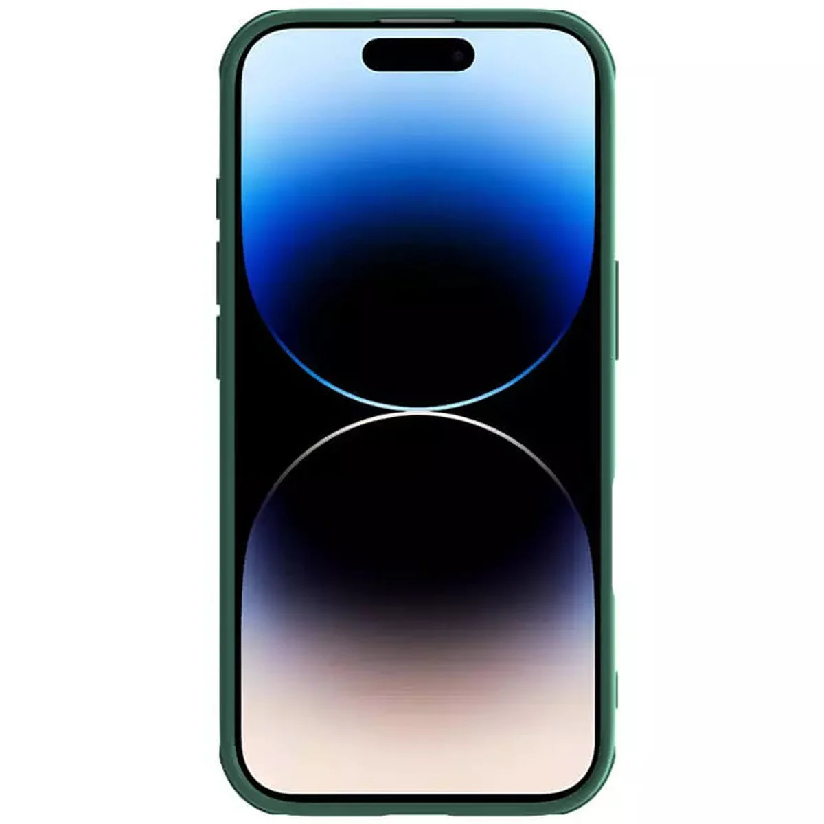 Карбоновая накладка Nillkin CamShield Pro для Apple iPhone 16 (6.1") Deep Green