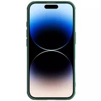 Карбоновая накладка Nillkin CamShield Pro для Apple iPhone 16 (6.1") Deep Green