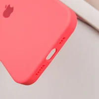 Чохол Silicone Case Full Protective (AA) для Apple iPhone 16 (6.1") Кавуновий / Watermelon red