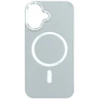 Кожаный чехол SnapCase with MagSafe для Apple iPhone 16 (6.1") Grey