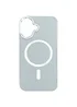 Шкіряний чохол SnapCase with MagSafe для Apple iPhone 16 (6.1") Grey