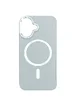Кожаный чехол SnapCase with MagSafe для Apple iPhone 16 (6.1") Grey