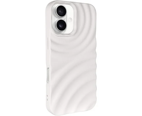 Чехол TPU MonoWave для Apple iPhone 16 (6.1") White