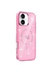Чохол TPU Eclipse Sparkle (MagFit) для Apple iPhone 16 (6.1") Pink