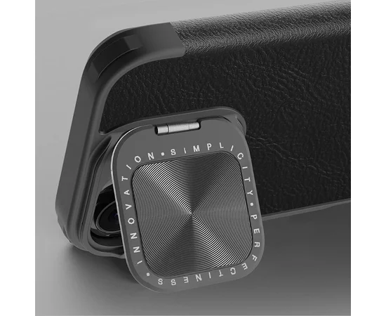 Шкіряний чохол-книжка Nillkin Qin Prop для Apple iPhone 16 (6.1") Black