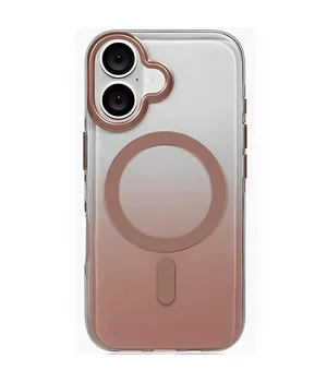 Чохол TPU+PC Phantom with MagSafe для Apple iPhone 16 (6.1") Golden