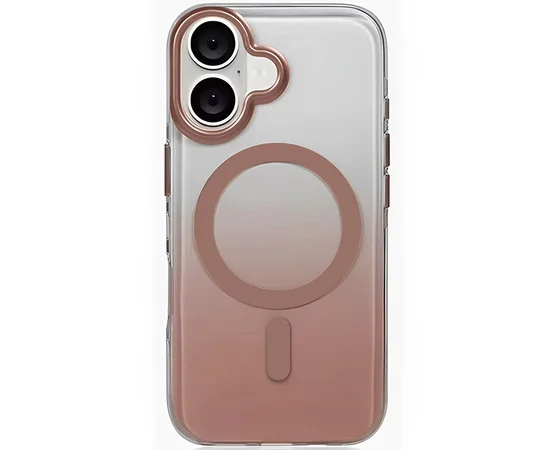 Чохол TPU+PC Phantom with MagSafe для Apple iPhone 16 (6.1") Golden