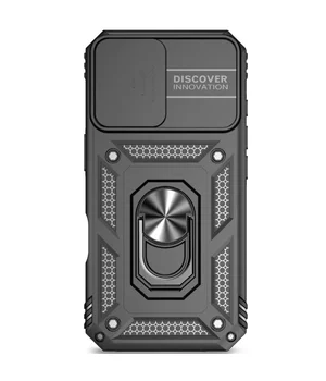 Чехол Ummi Camshield Serge Ring для Apple iPhone 16 (6.1") Черный / Black