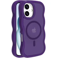Чехол TPU+PC Undine with MagSafe для Apple iPhone 16 (6.1") Purple