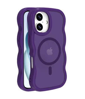 Чехол TPU+PC Undine with MagSafe для Apple iPhone 16 (6.1") Purple