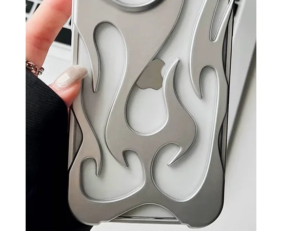 Чехол TPU WinFire для Apple iPhone 16 (6.1") Silver
