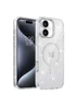 Чохол TPU Eclipse Sparkle (MagFit) для Apple iPhone 16 (6.1") Clear