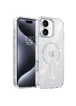 Чохол TPU Eclipse Sparkle (MagFit) для Apple iPhone 16 (6.1") Clear