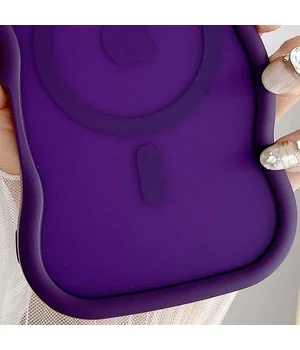 Чехол TPU+PC Undine with MagSafe для Apple iPhone 16 (6.1") Purple