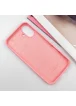 Чехол Silicone Case Full Protective (AA) для Apple iPhone 16 (6.1") Розовый / Light pink