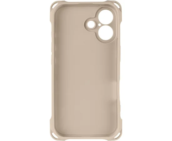 Чехол TPU CrossBody with straps для Apple iPhone 16 (6.1") Antique White