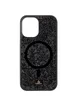 TPU чехол Bling World Rock Diamond with MagSafe для Apple iPhone 16 (6.1") Black