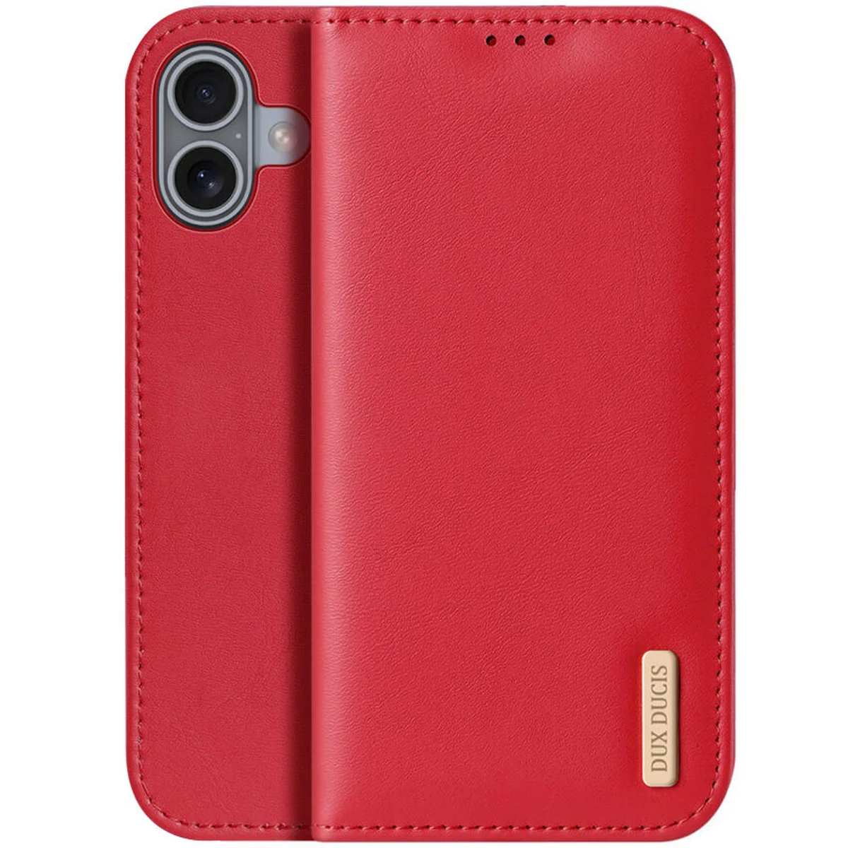 Чехол-книжка Dux Ducis Hivo для Apple iPhone 16 (6.1") Red