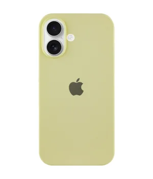 Чохол Silicone Case Full Protective (AA) Apple iPhone 16 (6.1") Жовтий / Mellow Yellow