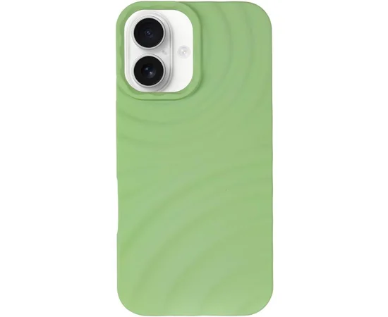 Чехол TPU MonoWave для Apple iPhone 16 (6.1") Light Green