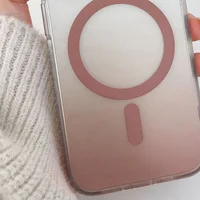 Чехол TPU+PC Phantom with MagSafe для Apple iPhone 16 (6.1") Golden