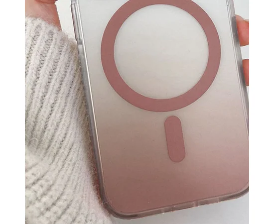 Чохол TPU+PC Phantom with MagSafe для Apple iPhone 16 (6.1") Golden