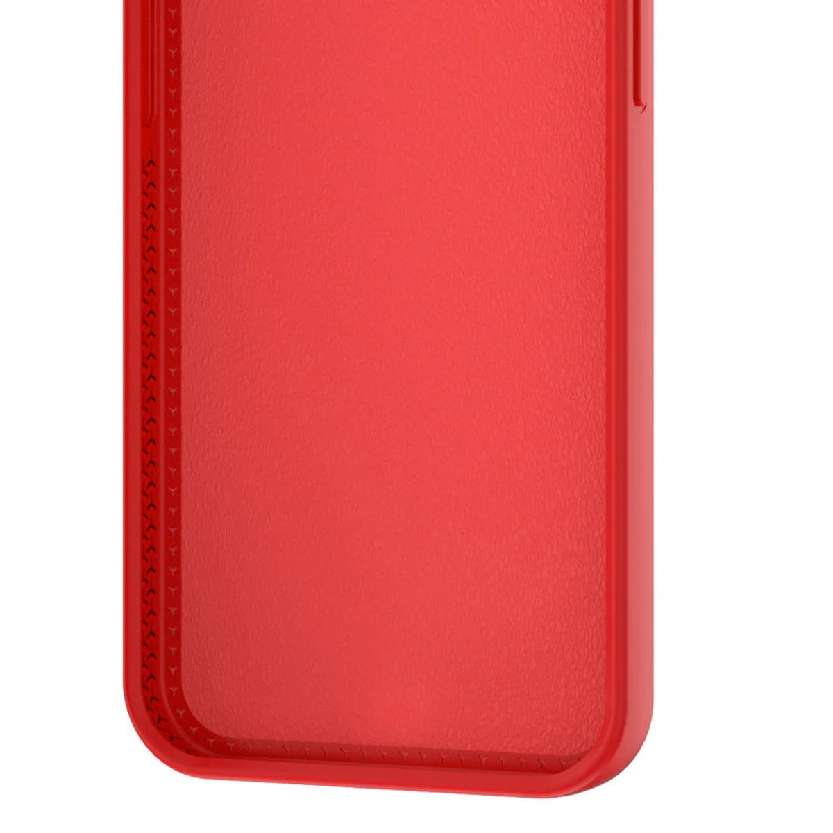 Чохол Silicone Case Full Protective NO LOGO with Ring для Apple iPhone 16 (6.1") Red